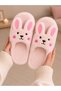 Value pack of 2 winter plush house slippers - animal design, guest slippers, noise-free, orthopedic - 4