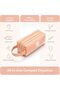 Pencil Case Pouch, Single Sakura Pink Oxford Pencil Bag with Double Layer Storage, Zipper Closure an - 3