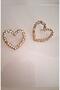 Valentine's Day Zircon Stone Heart Earrings - 2