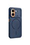 Honor X7e 5G 2026 Soft Silicone Carbon Fiber Magsafe Protective Back Case Cover - 4