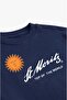 Navy Blue St Moritz Printed Sweatshirt - 3