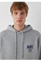 Logo Printed Loose Fit Sweatshirt. - 4