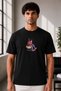Unisex Oversize Dragon Ball Goku Embroidered Anime T-Shirt 100% Cotton