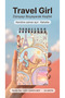 Travel Girl: Around the World in Coloring Pages - 10X20 cm