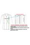 Long Sleeve White Unisex Bib with Apaş Collar (Nurse Doctor Physician Pharmacist Veterinary Laboratory Workers Teachers Medical Students Bib) - 2