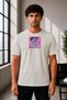Unisex Oversize Anime Themed Embroidered Anime T-Shirt 100% Cotton