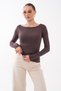 Women's Open Collar Modal Bodysuit - 2