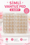 2 Pieces of Glittery Silicone Phone Holder with Suction Cups, Vacuum Non-Slip Adhesive Surface