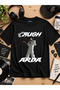 Unisex Regular Fit Crush Arda Efe Mi̇lan Mi̇raç Bariş Oğuzhan Batu Special Design Printed Cotton Combed T-Shirt Tshirt
