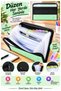 Green Bellows File with 13 Compartments, Zippered, 1 Piece Stilo Quality A4 Accordion File Organizer, 13 Pocket File Document