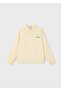 Boston Boys' Collared Sweatshirt Yellow - 2
