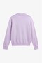 Lila Button Polo Collar Sweater - 2