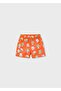 Boy's Swimsuit Shorts Orange