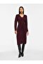 Rochie midi VIGRY cu mâneci lungi