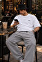 Ala Printed Oversize Cotton T-Shirt Tracksuit Premium Set
