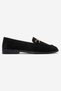 Genuine Leather Black Suede Women's Buckle Detailed Ballerinas Andy - 3