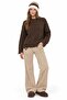 Women's Premium Ripped Detailed Oversize Knitwear Sweater - 3
