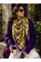 Women's Patterned Shawl - 3