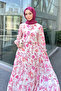 Riva Layered Belted Dress - Pink - 2