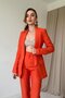 Orange Fit Jacket and Pants Set - 2
