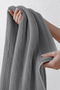 Grace 2-Piece Bath Towel Set (1 Piece 50X100Cm & 1 Piece 70X140Cm) -890Gr Premium Towel Set, Soft, Absorbent and Durable - 2