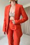 Orange Fit Jacket and Pants Set - 3