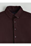 Regular Fit Patterned Long Sleeve Men's Shirt - 6