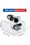Storage Acrylic Shoe Box With Magnetic Door, 6-Pack Front Open, Transparent Plastic Foldable Stackab - 4
