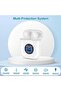 حافظة شحن لاسلكية متوافقة مع AirPods من الجيل الأول والثاني، حافظة شحن بديلة مع بلوتوث - 6