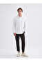 Ecru Comfortable Fit Long Sleeve Men's Shirt - 2