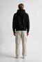 Men's Hooded Sweatshirt with Side Pockets, 3 Thread Soft Textured Fabric - 3