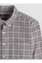 Regular Fit Plaid Men's Shirt - 6