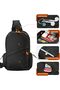 Sling Crossbody Backpack Bag for Men, Waterproof Lightweight One Strap Sling Bag with External USB H - 5