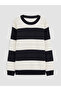 Esvab • Modern & Distinctive Zero Roba Collar Striped Boys' Knitwear Sweater