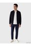 Standardfit College Roba Collar Men's Knitwear Cardigan from Uzg Store for Style Enthusiasts - 3