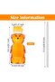 4 Pieces Juice Bear Bottles, Honey Bear Drinking Bottles,Plastic Reusable Drinking Cups,Includes 4 S - 2