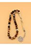 Elegant Agate Prayer Beads (Tasbih) – Handmade with Hexagonal Cut Stones & Arab Style Tassel / 10mm - 4