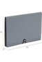 Expanding Organizer File Folder, Letter Size - Black & Gray, 2-Pack - 6
