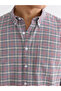 Regular Fit Plaid Men's Shirt - 3