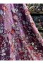 Sequin Embroidered Velvet Fabric - 3