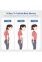 Smart Posture Corrector, Adjustable Upper Back Brace with Intelligent Vibration Reminder, Pos - 4