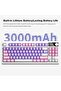 Wireless Mechanical Keyboard - R-GB Mechanical, Three Mode Connectivity, 18 Lighting Effects, - 3