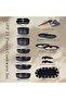 GiPP Ceramic Coating Pots and Pans Set Non Stick, 21Pcs Nonstick Detachable Handle Cookware Sets, No - 2