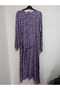 Premium Quality, 100% Lycra-Free Cotton Fabric, Round Neck, A-Line, Plain, Long Dress - 2