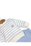 Baby Boy Seasonal Striped 6-9-12-18 Months 2 Thread Top and Bottom 100% Cotton 2-Piece Set - 4
