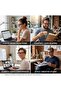 Classic Thick Square Frame Non-Prescription Eyeglasses for Women - 4