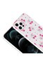 iPhone 12 Case Flower and Bow Pattern Camera Raised Brsa Premium - 6
