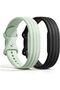 Sport Silicone Bands Compatible with Google Fitbit Air, Soft Adjustable Replacement Strap, Sweatproo