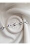 Steel color leaf bracelet - 2