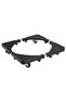 World Adjustable Washing Machine Base Stand with Wheels - Heavy Duty Movable Refrigerator Trolley Roller Dolly for Washer, Dryer, Fridge & Cabinet, Universal Telescopic Frame 138KG Load - 5
